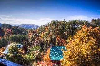 Fall scenery from Mama Bear Lodge